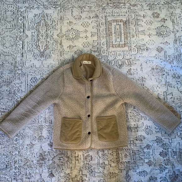 Alex Mill Sherpa Fleece Jacket - Picture 2 of 4